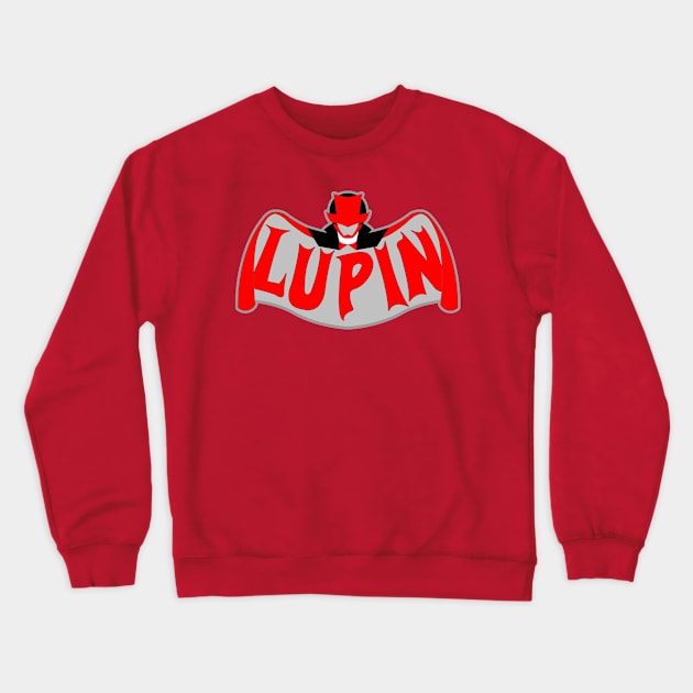 Retro Ranger Logo - Red Crewneck Sweatshirt by CrookBu41